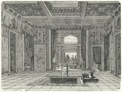 Casa di Sallusti, Roma