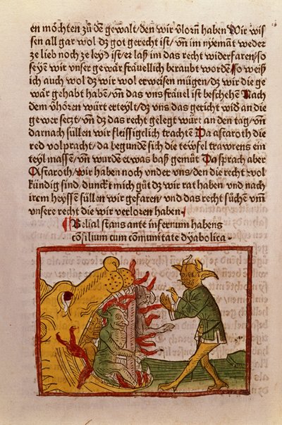 Cehennemin Kapılarında Belial, Das Buch Belial