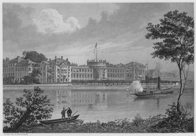 Biebrich (gravür) by German School