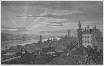Bingen (gravür) by German School