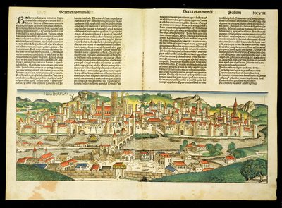 Hartmann Schedel (1440-1514) 1493 tarafından Nuremberg Chronicle