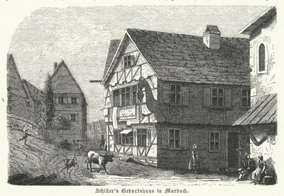 Alman şair ve oyun yazarı Friedrich Schiller