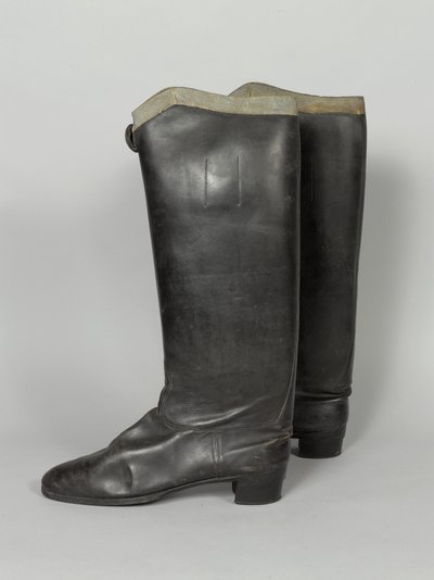 Çizmeler, 3. von Zieten Hussars, SAİK Connaught Dükü tarafından giyilen, 1914 öncesi (çizme) by German School