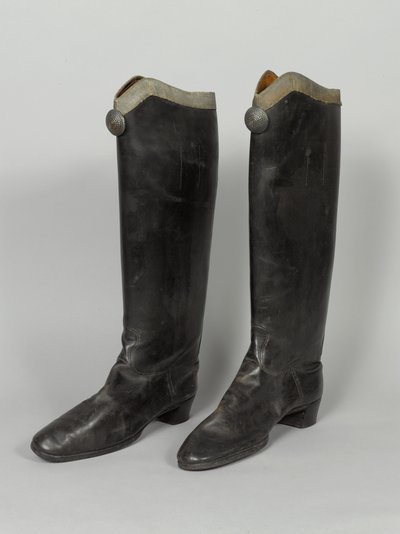 Çizmeler, 3. von Zieten Hussars, SAİK Connaught Dükü tarafından giyilen, 1914 öncesi (çizme) by German School