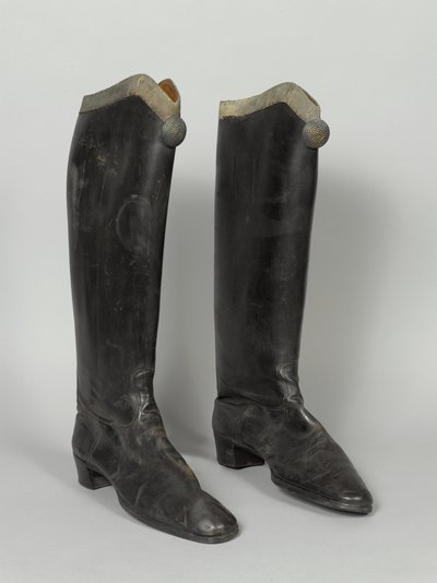 Çizmeler, 3. von Zieten Hussars, SAİK Connaught Dükü tarafından giyilen, 1914 öncesi (çizme) by German School