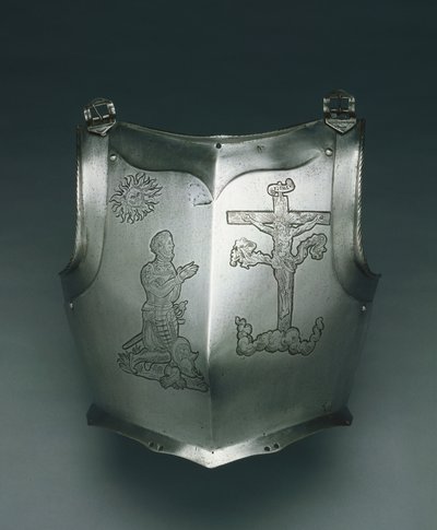 Göğüs zırhı, Nürnberg, c.1550 by German School