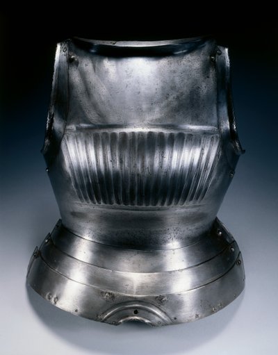 Maximilian tarzında göğüs zırhı, c.1510-30 by German School