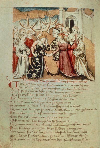 Brunhild Solucanlara Girer; Kriemhild, 
