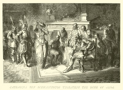 Catharina von Schwartzburg, Alba Dükü