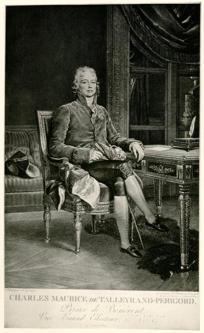 Charles Maurice Talleyrand-Perigord Dükü by German School