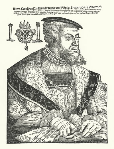 Charles V, Kutsal Roma İmparatoru by German School