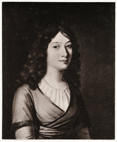 Charlotte von Schiller, 1884-90 (fototip) by German School