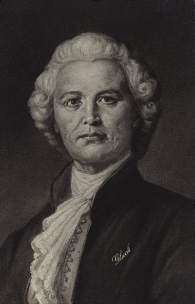 Christoph Willibald Gluck, erken klasik dönemin (1714-1787) Alman opera bestecisi. by German School