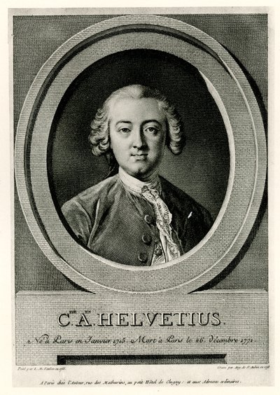 Claude Adrien Helvetius by German School