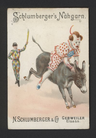 Palyaçolar (kromolitho) by German School