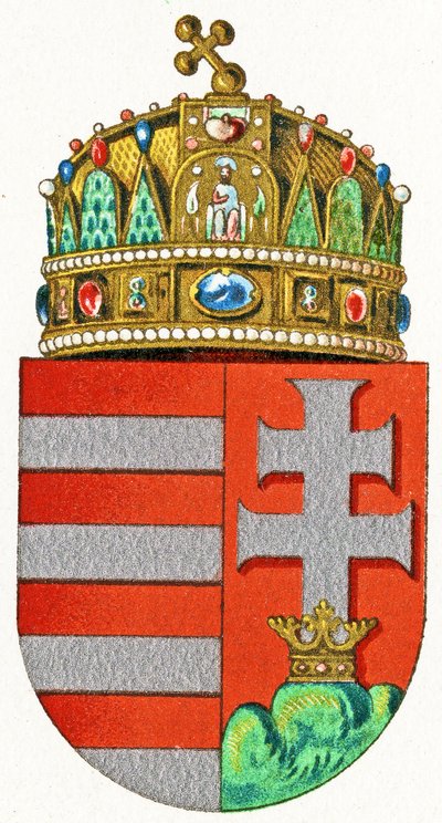 Macaristan Arması, 1898 dolayları by German School