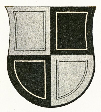 Zollern (Hechingen) arması, 1898 dolayları by German School