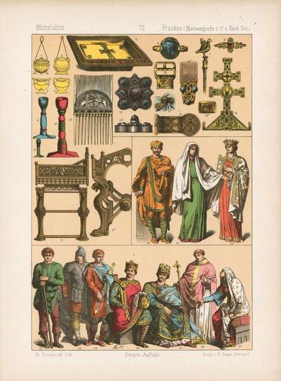 Kostüm. by German School