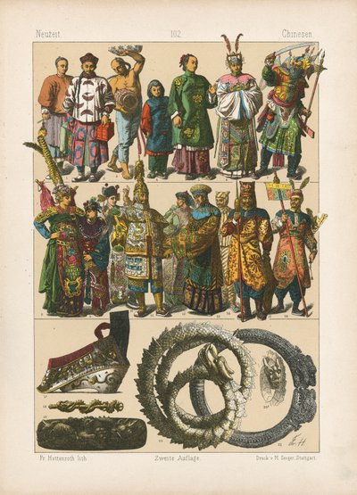 Kostüm. by German School