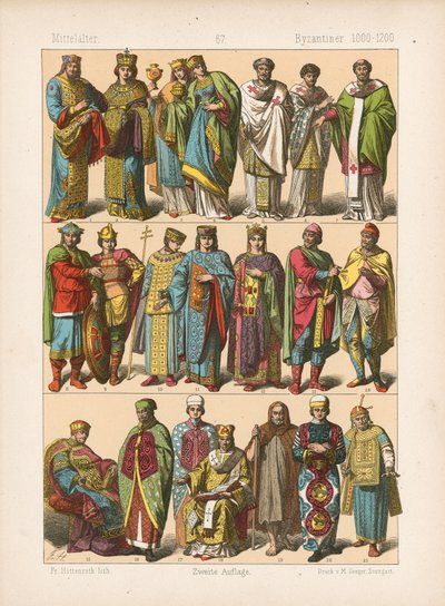 Kostüm. by German School