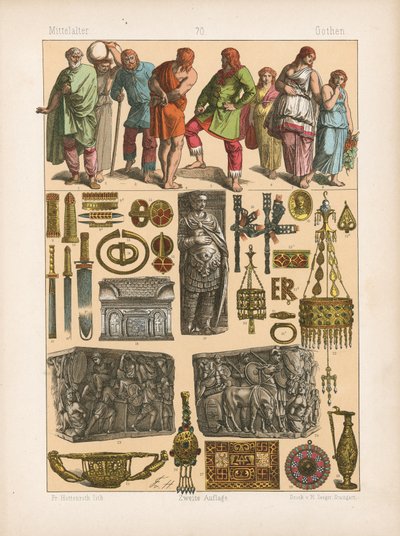 Kostüm. by German School
