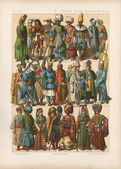 Kostüm. by German School