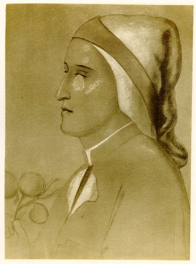 Dante Alighieri, 1884-90 (fototip) by German School