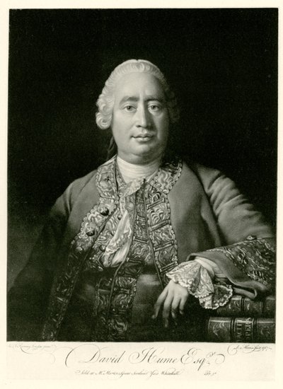 David hume by German School