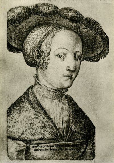 Württemberg Düşesi Sabina by German School