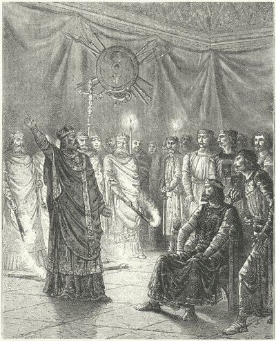 Canterbury Başpiskoposu Edmund Rich, Kral III. by German School