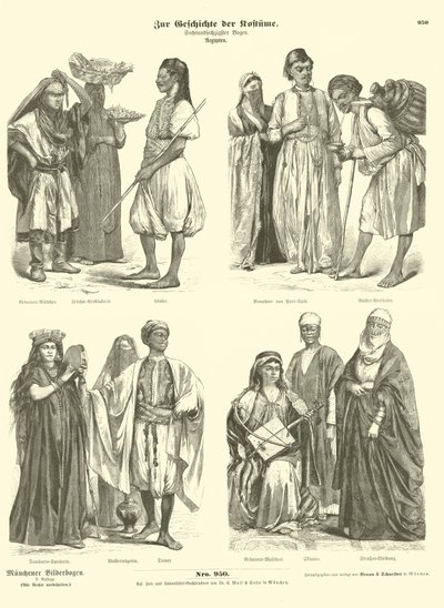 Mısır kostümleri by German School