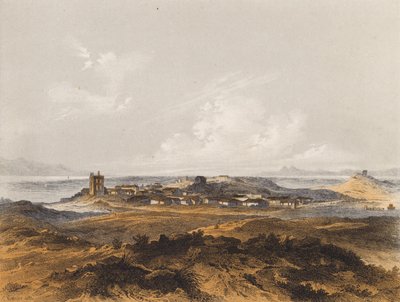 Eleusis, Yunanistan (renkli taş baskı) by German School