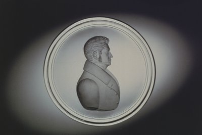 Dominick Biemann tarafından oyulmuş portre, Bohemya, 1834 (cam) by German School