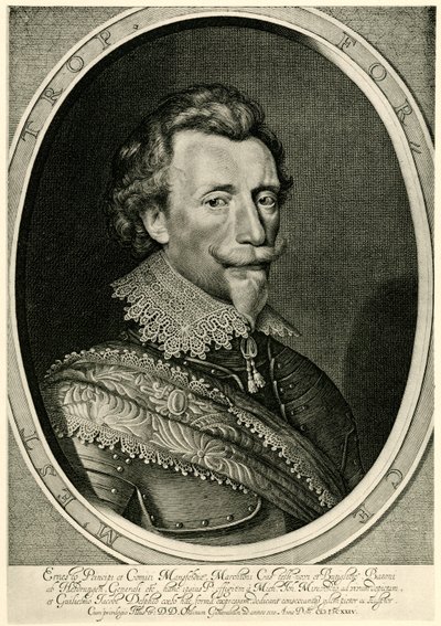 Ernst Graf von Mansfeld by German School