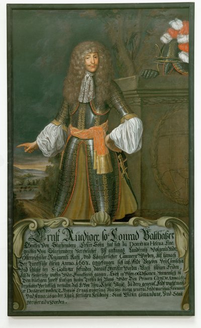 Ernst Ruediger, Kont Starhemberg, 1683 Türk kuşatması sırasında Viyana