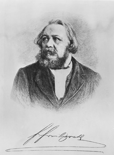 Ferdinand Freiligrath (taş) by German School