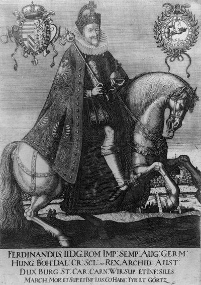 Ferdinand II (1578-1637), Kutsal Roma İmparatoru by German School