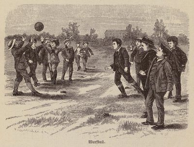 Futbol (gravür) by German School