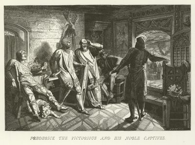 Muzaffer Frederick ve Soylu Tutsakları by German School