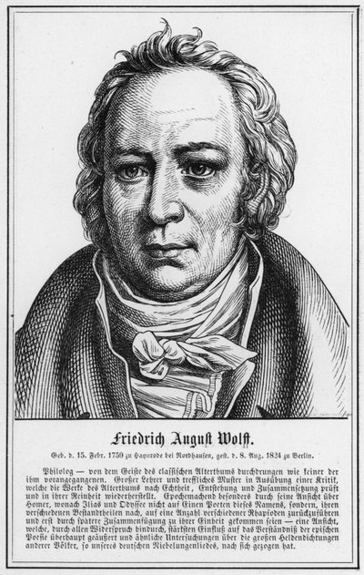 Friedrich August Wolff (gravür) by German School