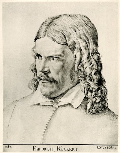 Friedrich Ruckert by German School