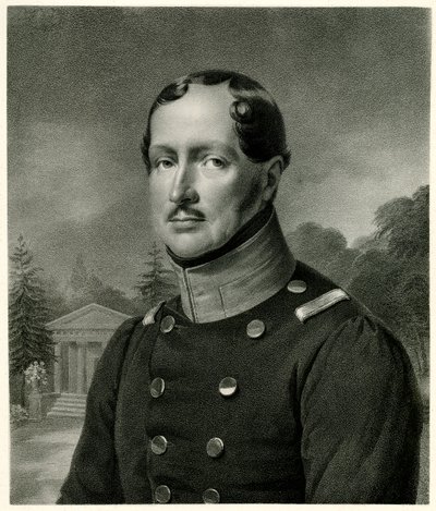 Friedrich Wilhelm III., 1884-90 (fototip) by German School