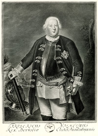 Friedrich Wilhelm İ. by German School