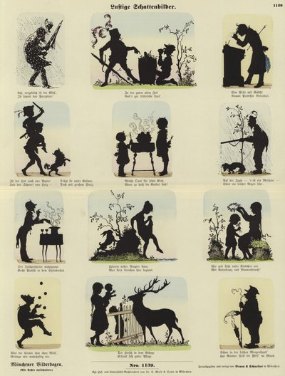 komik siluetler by German School