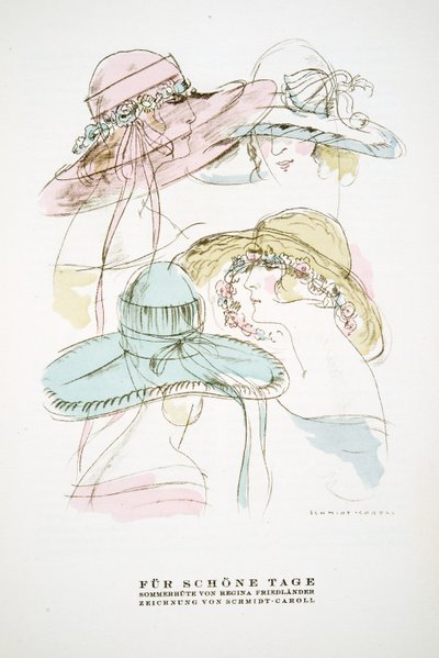 "Fur Schone Tage", Regina Friedlander