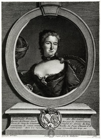 Gabriele Emilie du Châtelet by German School