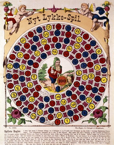 Alman kazının oyunu. 19. yüzyıl. by German School