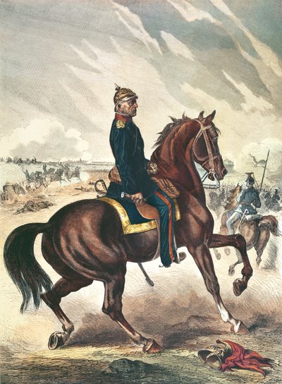 General Helmuth Karl Bernhard von Moltke (1800-91) by German School