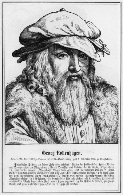 Georg Rollenhagen (gravür) by German School