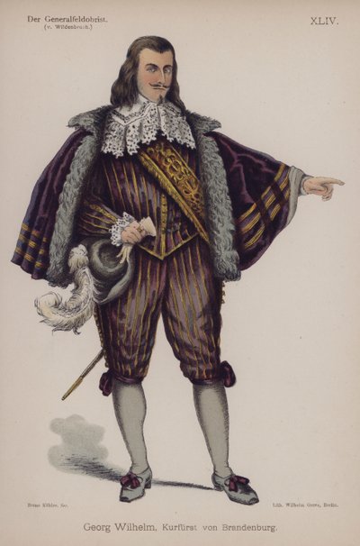 Georg Wilhelm, Brandenburg Dükü, Der Generalfeldoberst